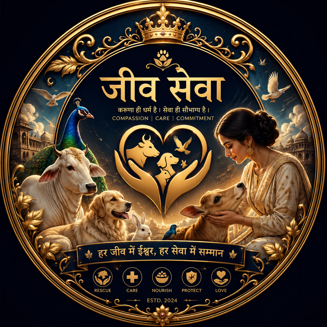 जीव सेवा एवं गौ संरक्षण